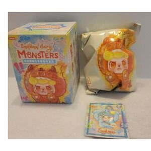 JOTOYS Emotion Hairy Monsters Sadness Confirmed BlindBox Sealed Bag Blue U.S.